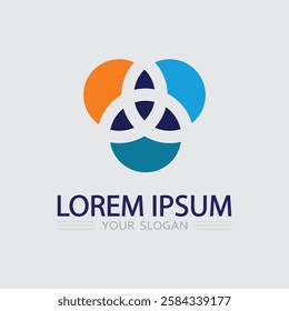 Business icon and logo design vector graphic 
