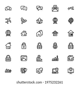 business icon or logo isolated sign symbol vector illustration - Collection of high quality black style vector icons
