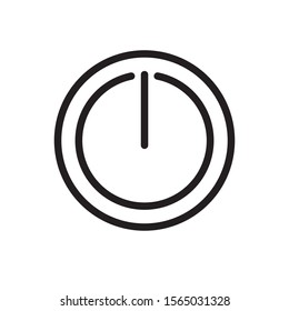 Business icon with outline style for marketing and social media usage. Flat Simple Line icon in white background.
