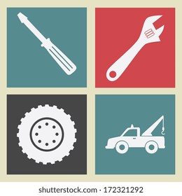 business icon over gray background vector illustration