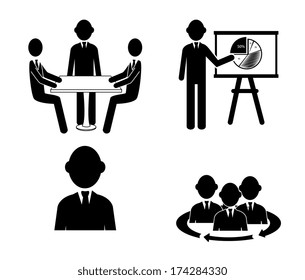 business icon over  white background vector illustration