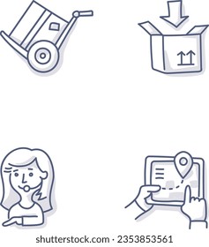 business icon pack line art icon