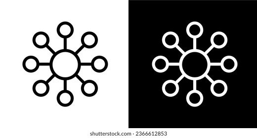 Business icon, business partner, idea, target, target market, avatar, online shop, line drawing, business theme, graph, team, agree, rising graph