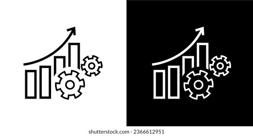 Icono de negocio, socio de negocios, idea, destino, mercado de destino, avatar, tienda en línea, dibujo de línea, tema de negocios, grafo, equipo, acuerdo, gráfico emergente