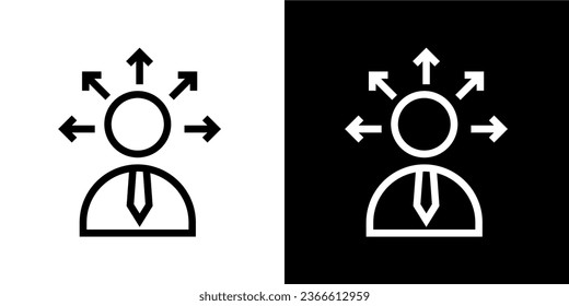 Business-Icon, Geschäftspartner, Idee, Ziel, Zielmarkt, Avatar, Online-Shop, Online-Zeichnung, Business-Thema, Grafik, Team, vereinbaren, steigende Grafik