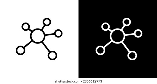 Business icon, business partner, idea, target, target market, avatar, online shop, line drawing, business theme, graph, team, agree, rising graph