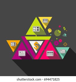Business icon. Reports, Tracking, and Payouts through the one platform. One invoice. Direct contact