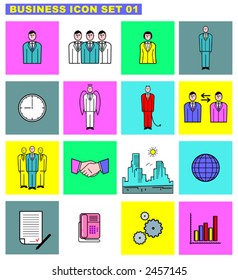 Business Icon Set 01