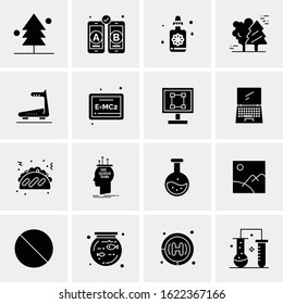 Business Icon Set. 16 Universal Icons Vector. Creative Beauitful Icon Illustration to use in Print and Web Related project.