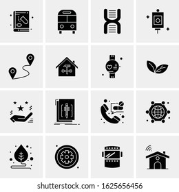 Business Icon Set. 16 Universal Icons Vector. Creative Beauitful Icon Illustration to use in Print and Web Related project.