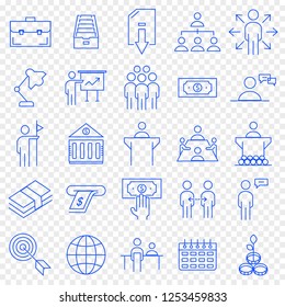 Business Icon set. 25 Vector Icons Pack