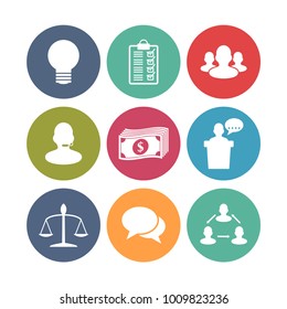 business icon set