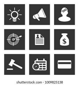 business icon set