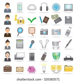 business icon set