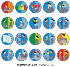business icon set