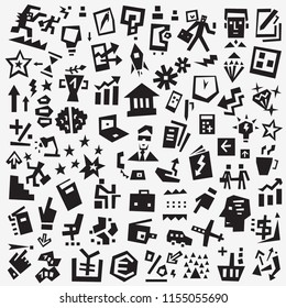 business icon set
