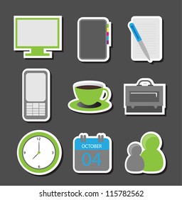 business icon set