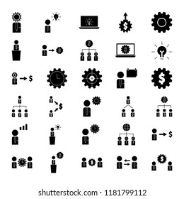 business icon set