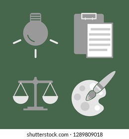Business icon set.