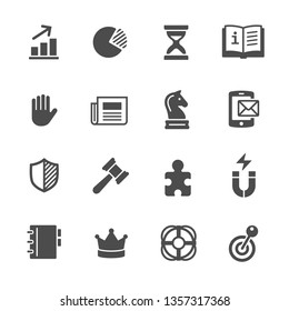 business icon set