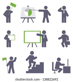 Business icon set
