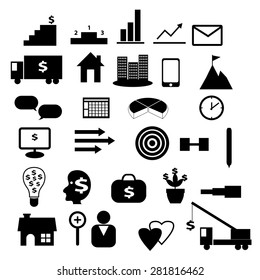 business icon set