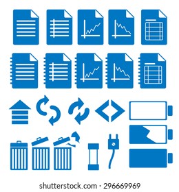 Business icon set