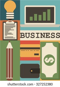 Business icon set 