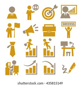 business icon set