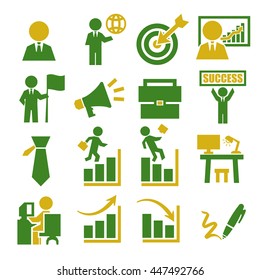 business icon set