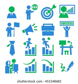 business icon set