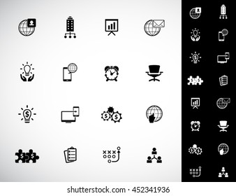 Business icon set