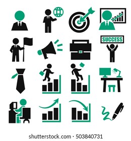 business icon set