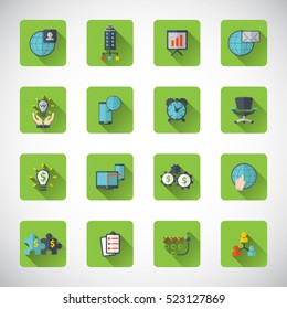 Business icon set