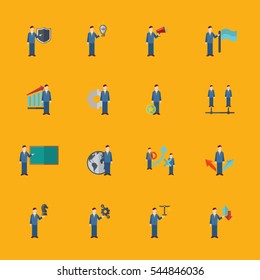 Business icon set 