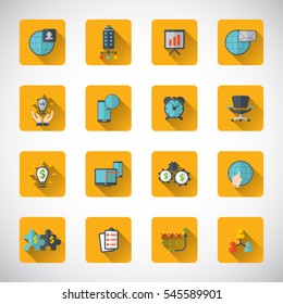 Business icon set