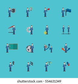 Business icon set