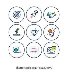 business icon set