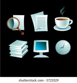 business icon set