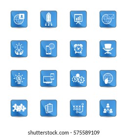 Business icon set