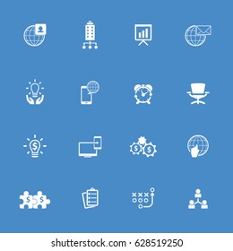 Business icon set