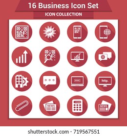Business icon set