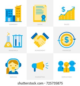 Business icon Set