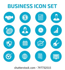 Business icon set