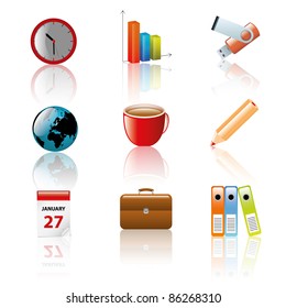 business icon set
