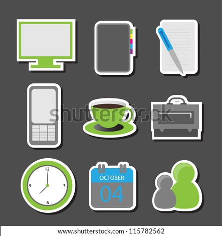 business icon set