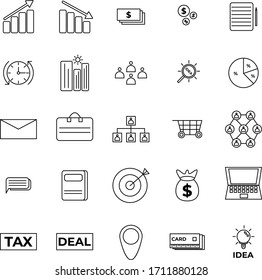 Business icon set bundle. Enjoy your package.