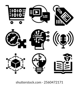 Business Icon Set Bundle - Modern, Professional, and Versatile Icons for All Projects