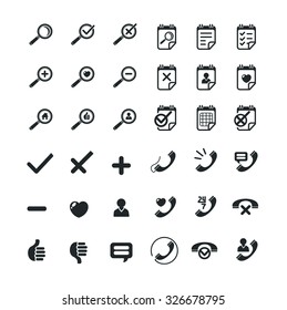 Business Icon Set. Can Be Used for Website and Mobile Applications. Vector illustration