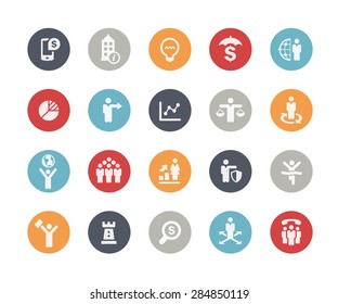 Conjunto de iconos empresariales // Serie de clásicos